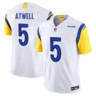 Los Angeles Rams #5 Tutu Atwell White Limited Stitched Jersey