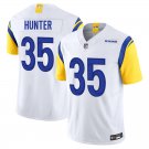 Los Angeles Rams #35 Jarquez Hunter White Limited Stitched Jersey