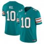 Miami Dolphins #10 Tyreek Hill Aqua Alternate Limited Stitched Jersey
