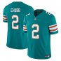 Miami Dolphins #2 Bradley Chubb Aqua Alternate Limited Stitched Jersey