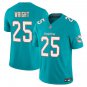 Miami Dolphins #25 Jaylen Wright Aqua Limited Stitched Jersey