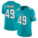 Miami Dolphins #49 Ryan Stonehouse Aqua Limited Stitched Jersey