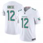 Miami Dolphins #12 Bob Griese White Limited Stitched Jersey