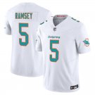 Miami Dolphins #5 Jalen Ramsey White Limited Stitched Jersey