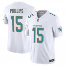Miami Dolphins #15 Jaelan Phillips White Limited Stitched Jersey