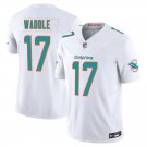 Miami Dolphins #17 Jaylen Waddle White Limited Stitched Jersey