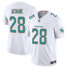 Miami Dolphins #28 De'Von Achane White Limited Stitched Jersey