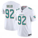 Miami Dolphins #92 Zach Sieler White Limited Stitched Jersey
