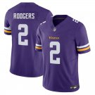 Minnesota Vikings #2 Isaiah Rodgers Purple Limited Stitched Jersey