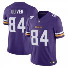 Minnesota Vikings #84 Josh Oliver Purple Limited Stitched Jersey