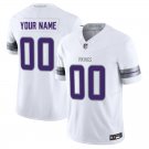 Minnesota Vikings #00 Custom Name And Number White Limited Stitched Jersey