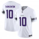 Minnesota Vikings #10 Fran Tarkenton White Limited Stitched Jersey