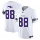 Minnesota Vikings #88 Alan Page White Limited Stitched Jersey