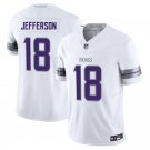 Minnesota Vikings #18 Justin Jefferson White Limited Stitched Jersey