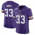 Minnesota Vikings #33 Aaron Jones Purple Limited Stitched Jersey