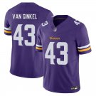 Minnesota Vikings #43 Andrew Van Ginkel Purple Limited Stitched Jersey