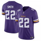 Minnesota Vikings #22 Harrison Smith Purple Limited Stitched Jersey