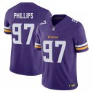 Minnesota Vikings #97 Harrison Phillips Purple Limited Stitched Jersey