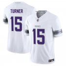 Minnesota Vikings #15 Dallas Turner White Limited Stitched Jersey