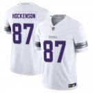 Minnesota Vikings #87 T.J. Hockenson White Limited Stitched Jersey