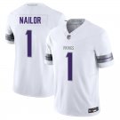 Minnesota Vikings #1 Jalen Nailor White Limited Stitched Jersey