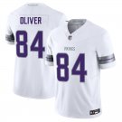 Minnesota Vikings #84 Josh Oliver White Limited Stitched Jersey