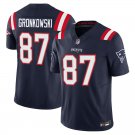 New England Patriots #87 Rob Gronkowski Navy Limited Stitched Jersey