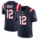 New England Patriots #12 Tom Brady Navy Limited Stitched Jersey