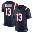 New England Patriots #13 Mack Hollins Navy Limited Stitched Jersey