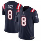 New England Patriots #8 Stefon Diggs Navy Limited Stitched Jersey
