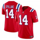 New England Patriots #14 Robert Spillane Red Limited Stitched Jersey
