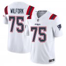 New England Patriots #75 Vince Wilfork White Limited Stitched Jersey