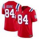 New England Patriots #84 Kendrick Bourne Red Limited Stitched Jersey