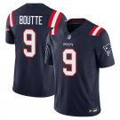 New England Patriots #9 Kayshon Boutte Navy Limited Stitched Jersey