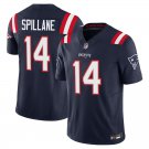 New England Patriots #14 Robert Spillane Navy Limited Stitched Jersey