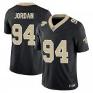 New Orleans Saints #94 Cameron Jordan Black Limited Stitched Jersey