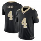 New Orleans Saints #4 Derek Carr Black Limited Stitched Jersey