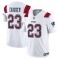 New England Patriots #23 Kyle Dugger White Limited Stitched Jersey
