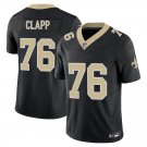 New Orleans Saints #76 Will Clapp Black Limited Stitched Jersey