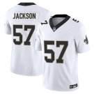 New Orleans Saints #57 Rickey Jackson White Limited Stitched Jersey