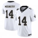New Orleans Saints #14 Kool-Aid McKinstry White Limited Stitched Jersey