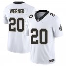New Orleans Saints #20 Pete Werner White Limited Stitched Jersey