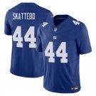 New York Giants #44 Cam Skattebo Blue Limited Stitched Jersey