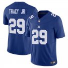 New York Giants #29 Tyrone Tracy Jr Blue Limited Stitched Jersey