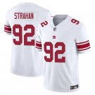 New York Giants #92 Michael Strahan White Limited Stitched Jersey