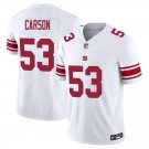 New York Giants #53 Harry Carson White Limited Stitched Jersey