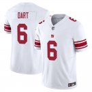 New York Giants #6 Jaxson Dart White Limited Stitched Jersey