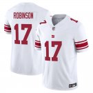 New York Giants #17 Wan'Dale Robinson White Limited Stitched Jersey