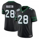 New York Jets #28 Curtis Martin Black Limited Stitched Jersey