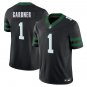New York Jets #1 Sauce Gardner Black Limited Stitched Jersey